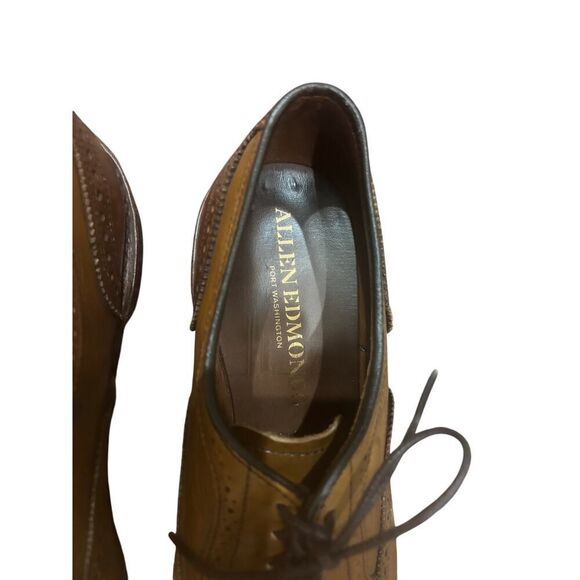 Allen Edmonds Strand cap-toe oxford dress shoe, leather, men’s size 9.5